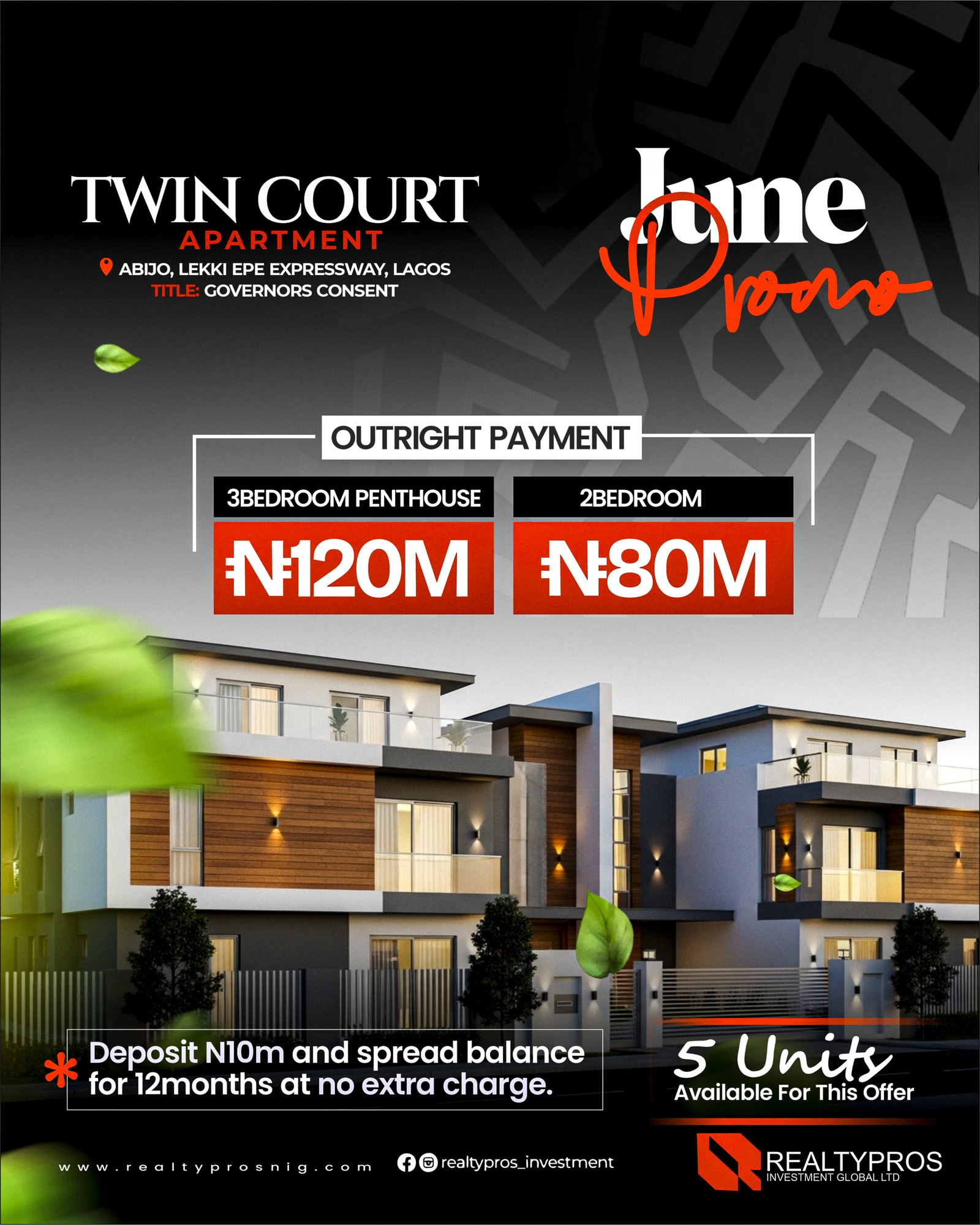 twin court promo JUNE